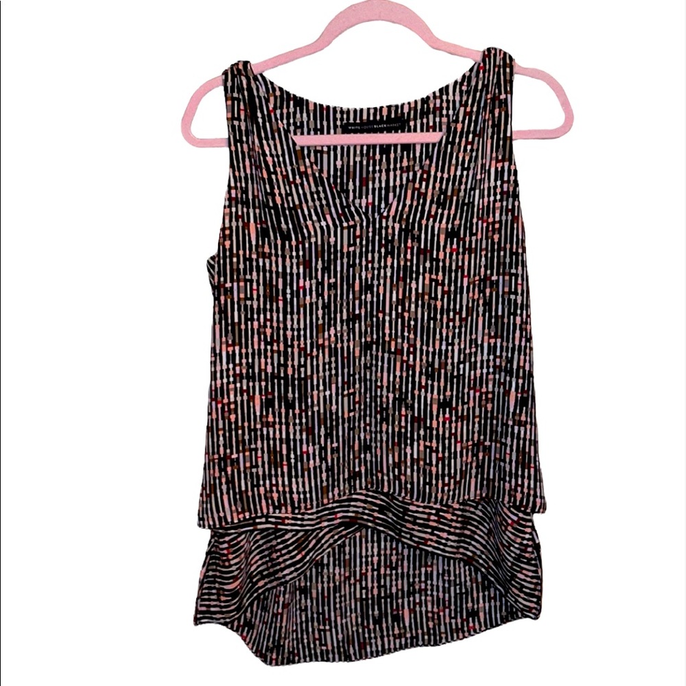 WHBM Asymmetrical Blouse
